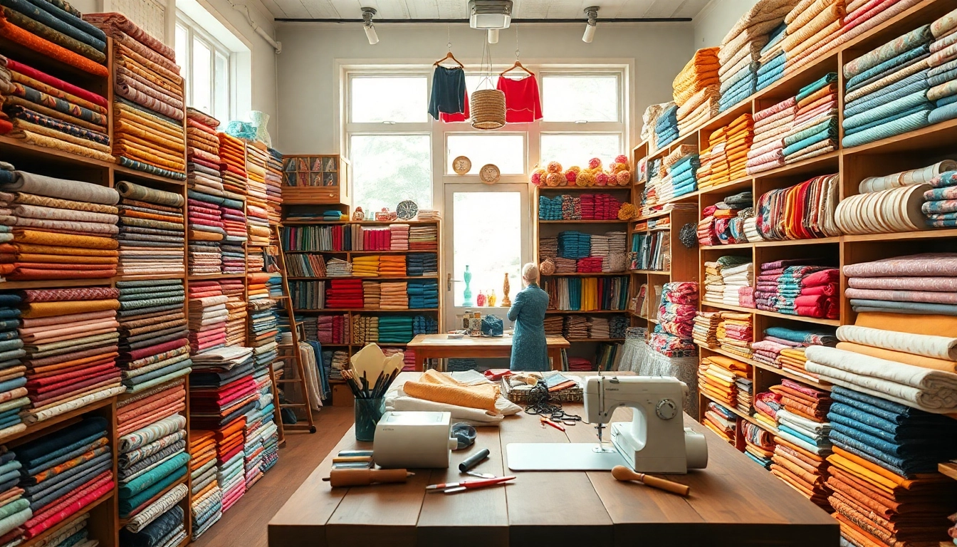 Bezoek https://www.stofnodig.nl voor een kleurrijke collectie stoffen en een vriendelijke sfeer.